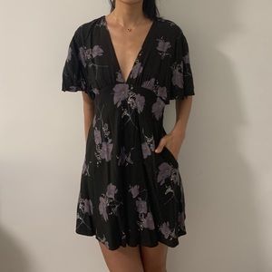 Free People Floral Minidress
